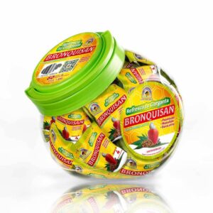 bronquisan pastilla bombonera x 60 sobres x 4 pastillas
