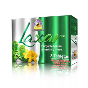 laxar caja x 8 tabletas